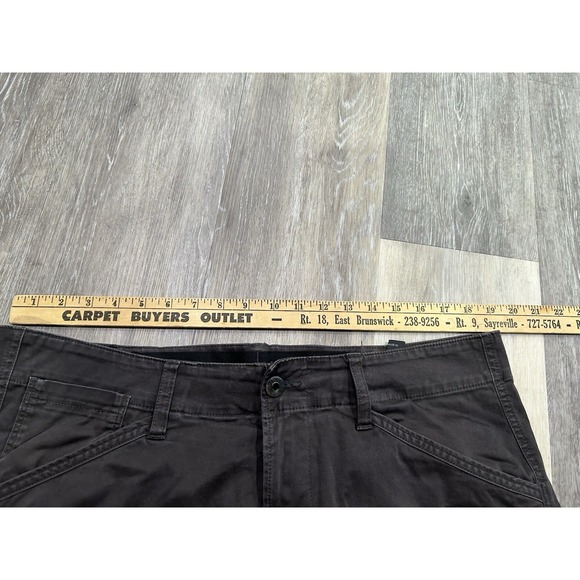G Star Raw Rovic Zip 3D Straight Tapered Cargo Pants Utility Chino Size 38x28 - Picture 3 of 9